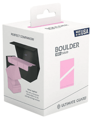 Ultimate Guard Deck Box: Boulder 100+ Solid Candy Pink UGD011539